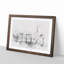 Seagull Flying over Brighton Beach - Picture Frame Painting Print-56854273-56854274