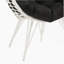 Chaise de patio avec coussin amovible