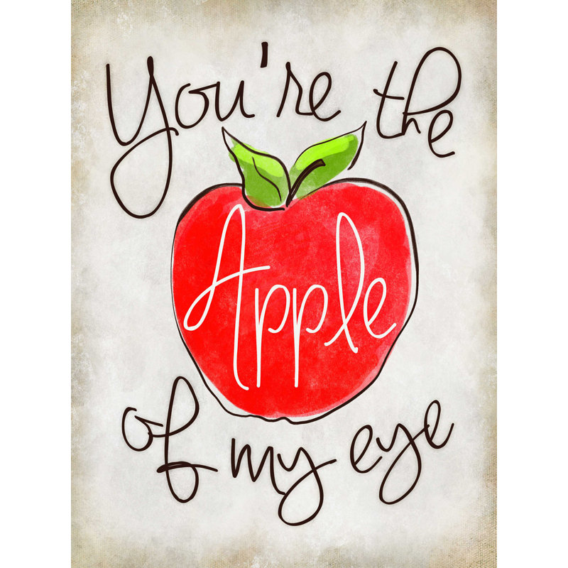 «Apple Eye», reproduction sur toile tendue, H 32 po x l 24 po
