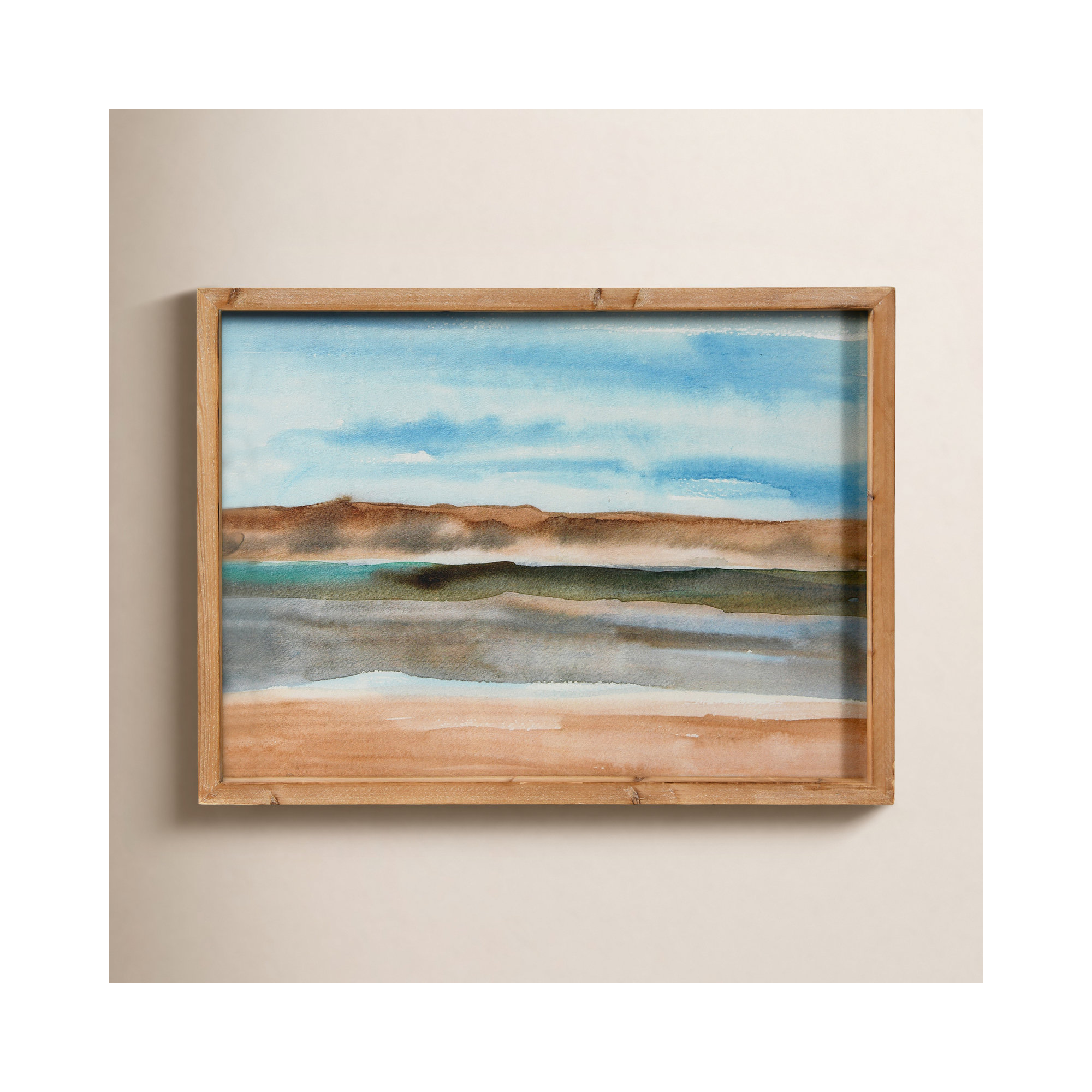 Abstract Watercolor Landscape