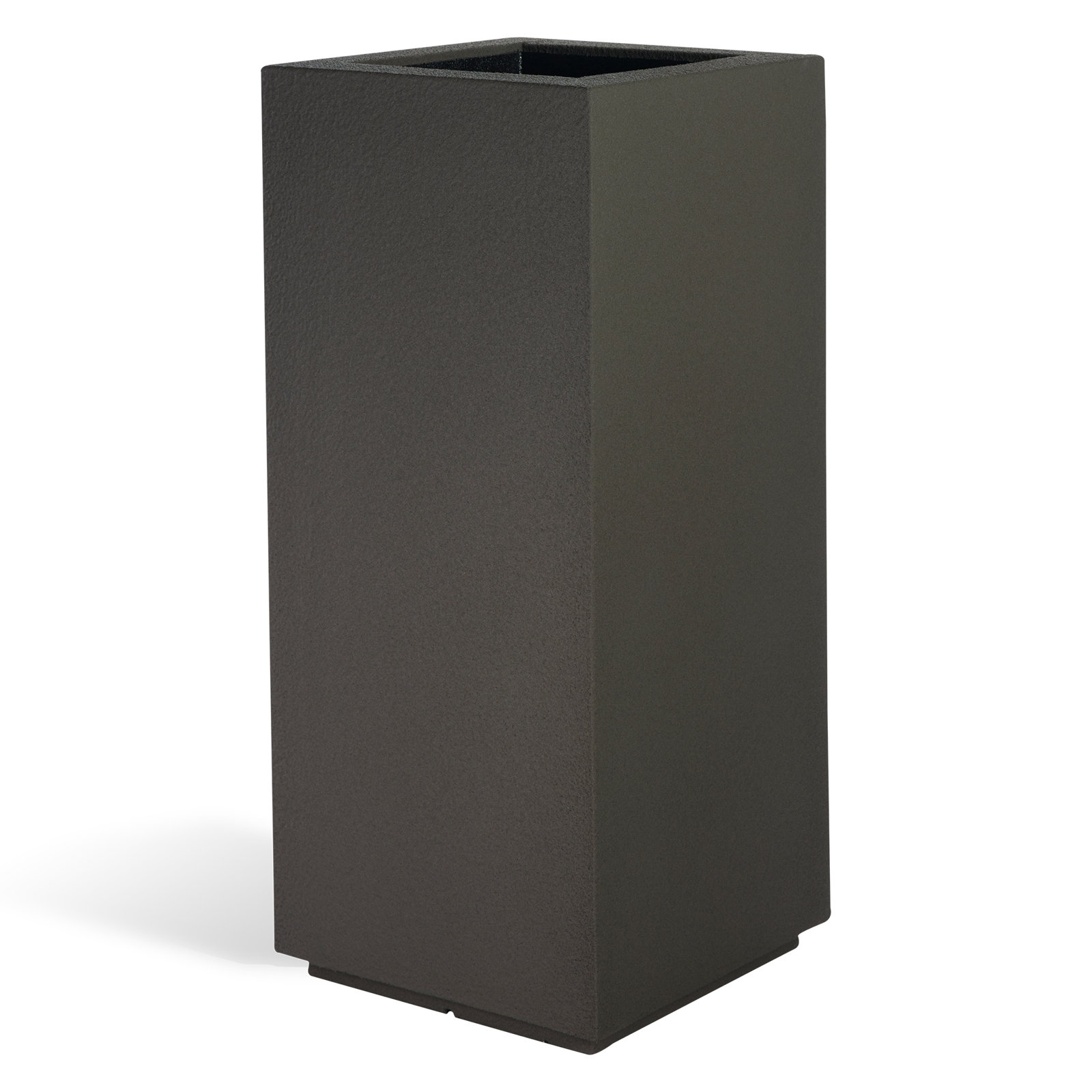 Gita 16" Pot Planter, Slate Gray