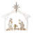 72 in. Nativity Scene with LED Lights
