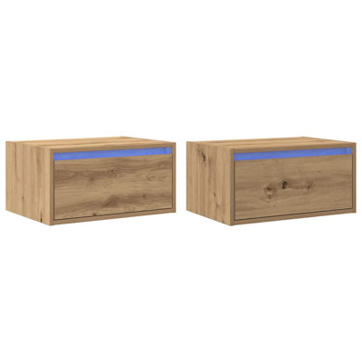 Darshay 51cm W Manufactured Wood Bedside Table