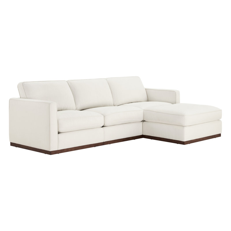 Canapé modulaire rembourré avec repose-pieds 4 pièces Bobbi