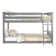 Aileana Twin Over Twin Solid Wood Bunk Bed by Lark Manor™