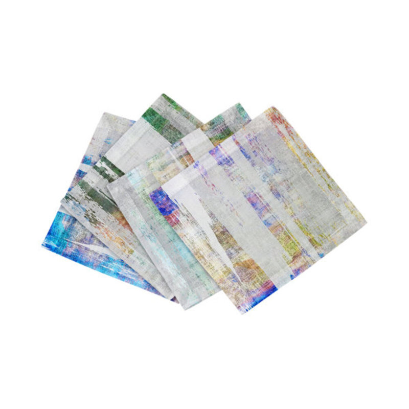 Cotton Blend Square Napkins, Coast