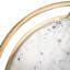 Opulence Set of 2 Nested Side Tables Marble/Gold