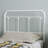 August Grove® Metal Twin Size Headboard, Adjustable Height, Farmhouse Victorian Style, Steel Headboard Only For Bedroom, Easy Assembly, White-2010374290-2010374289