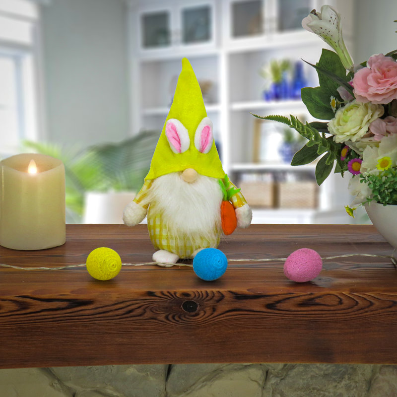 Le gnome du lapin de Pâques Holiday Aisle®, Jaune