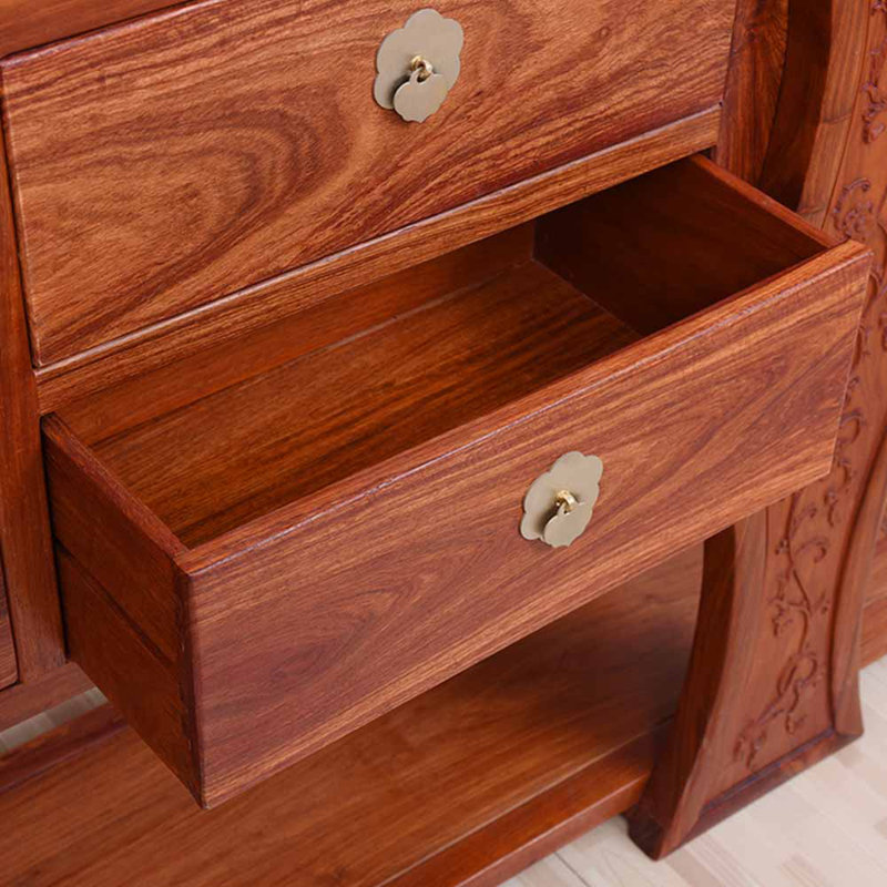 New Chinese style carved bookcase