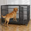 Cage pour chien en acier robuste Dero-674911633-674911634