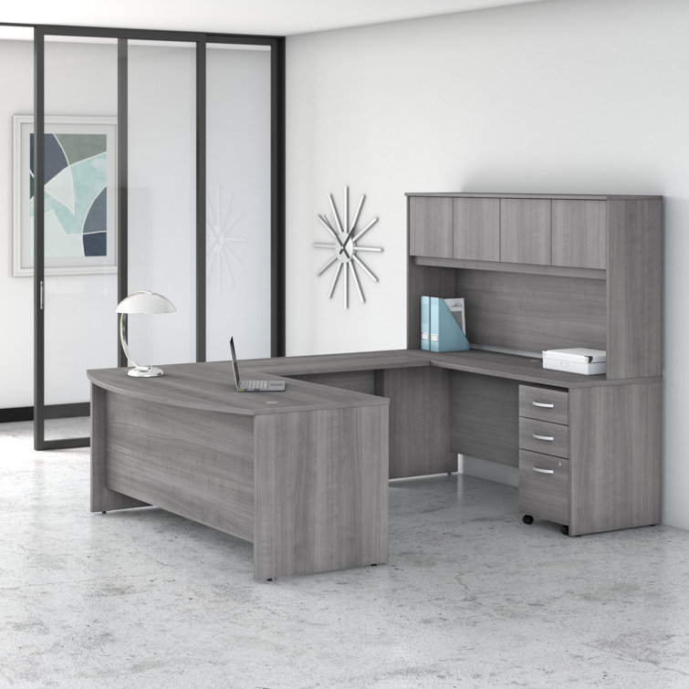 Studio C 5 U-Shaped Computer Desk Office Set