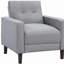 Fauteuil d'appoint rembourré Harvey