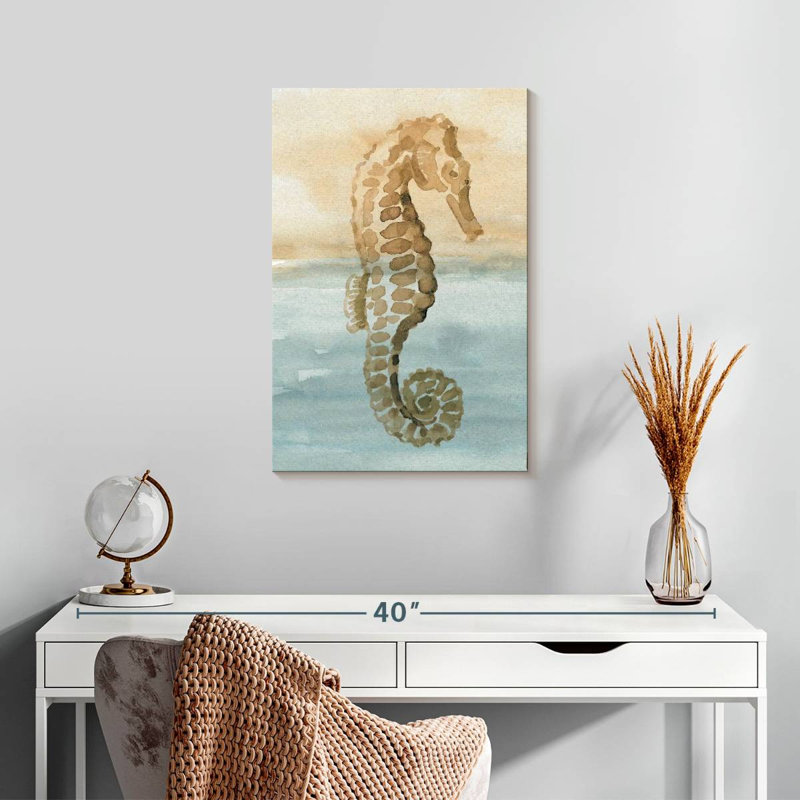 Brampt Peaceful Sand And Sea, 24" H x 16" W