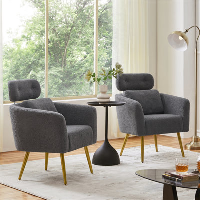 Color Upholstered Accent Chair