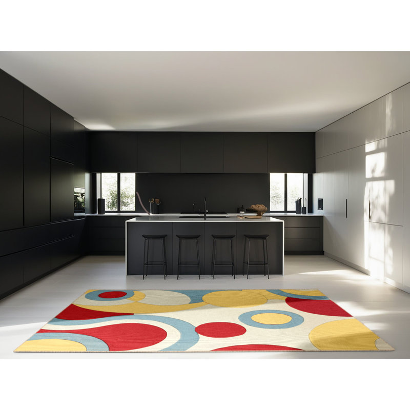 Jolly Jiggle Rug, Round 4'