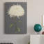 «Dramatic Ivory Mums II», peinture sur toile tendue-1546038744