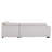 Faux Leather L-Shaped Sectional Right Hand Facing-87196462
