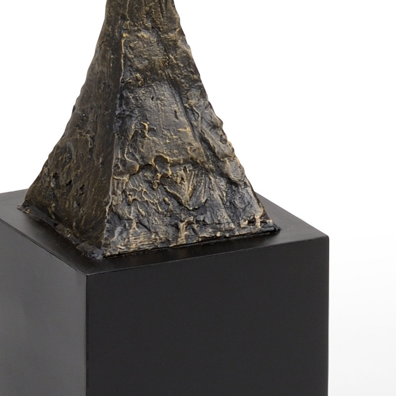 Frederick Cooper Statue, 65.25" H x 8" W x 8" D