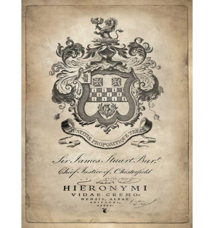 Lark Manor ™, Jeffries, Oliver, reproduction d'art sur toile tendue: Heraldry I, H 47 po x l 36 po
