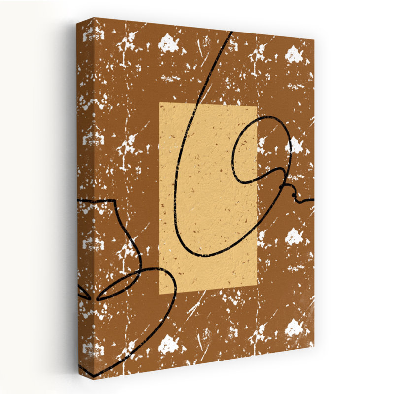 Art contemporain, art contemporain abstrait, H 24 po x l 16 po