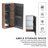 Bathroom Mirror Cabinet with Storage