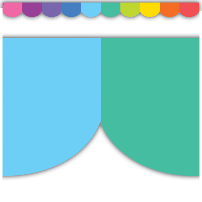 Bordure festonnée découpée