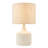 17.75 White Ceramic Table Lamp