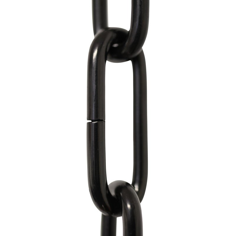 Chaîne décorative à maillon standard ou chaînette (98 pieds), Noir