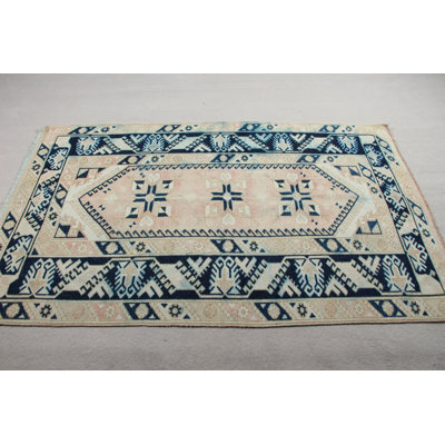 Turkish Vintage Anatolian Area Rug for Living Room in Bright Natural Orange Wool Brings a Bohemian Nomadic Vibe to Your Office or Living Space