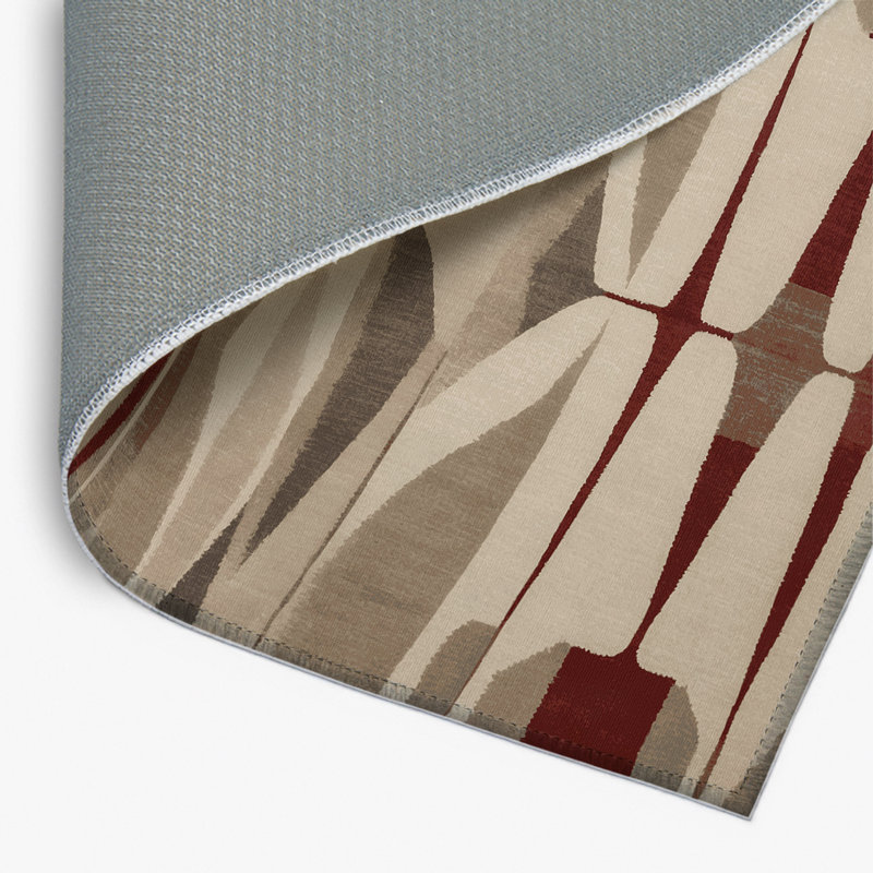 Tapis intérieur et extérieur Facet Fusion, Rectangulaire 3 pi x 5 pi