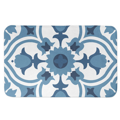 Tapis pour salle de bain tile Mance