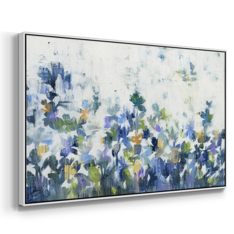 Pure Poetry, reproduction d'art sur toile, H 17 po x l 25 po x P 2 po, Blanc