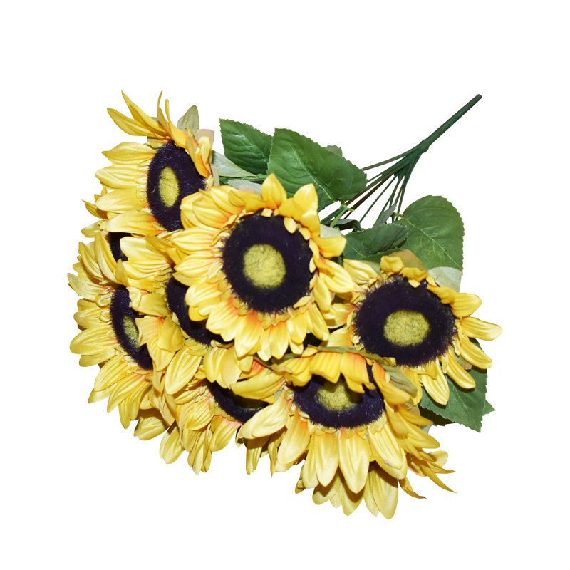 18" Sunflower Bushes Arrangement 