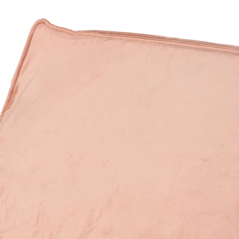 Grand fauteuil à billes en velours rembourré de mousse à mémoire de forme , Velours rose