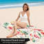 1 serviette de plage Flamingo Vibrant
