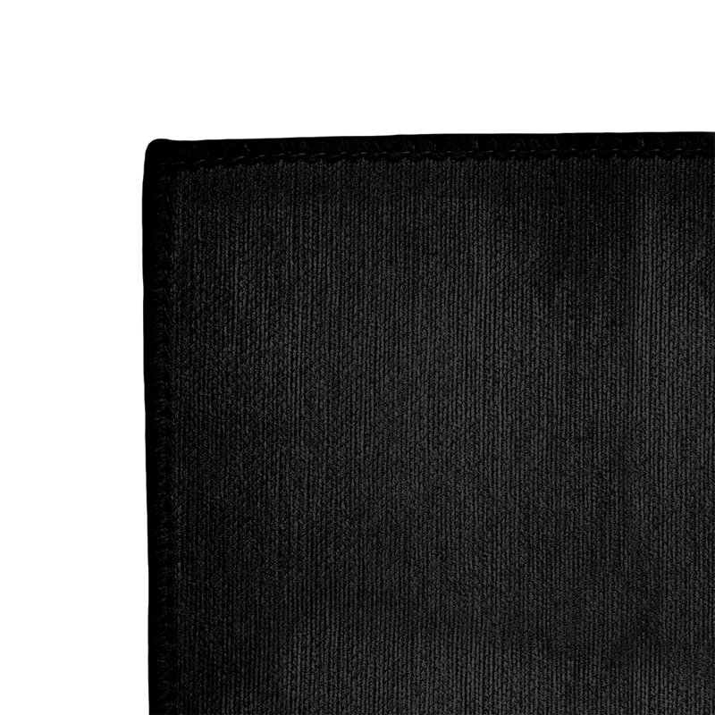 Tapis noir rayé/mauve zone, Rectangle 2 pi x 3 pi