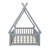 Tent-Shaped Teepee Bed With Safety Rails-156248338