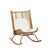 Schantz Outdoor 2-Piece PE Rattan Conversation Set With Iron Legs & Acacia Wood Top-124527437