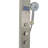 59 Shower Panel With Adjustable Shower Head