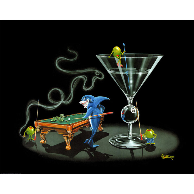 Pool Shark II, H 14 po x l 18 po