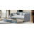 Upholstered Daybed Sofa Bed Twin Size With Trundle Bed And Wood Slat