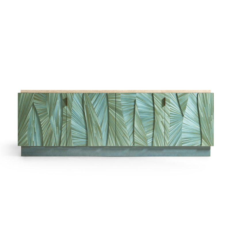 Water Seaglass Entertainment Console