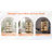Arched Geometric Led Display Shelf With Adjustable Colour Temperature, Brightness Control, Etagere Bookshelf With Metal Frame And Wood Shelf For Living Room, Bedroom, Curio Cabinet, Black