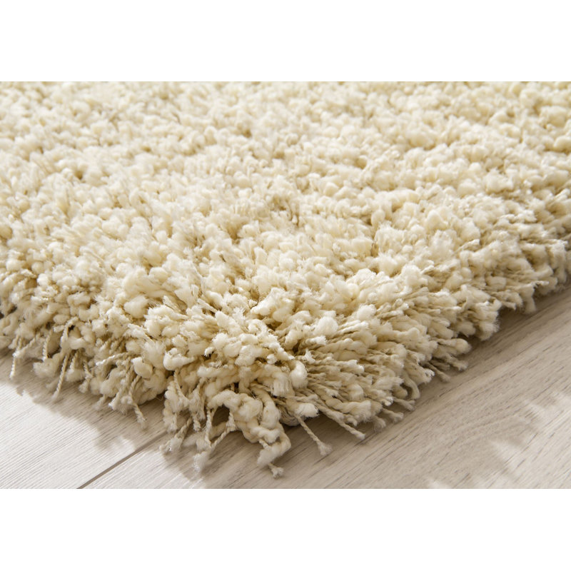 Kenyon Shaggy Cream Rug, Square 200cm