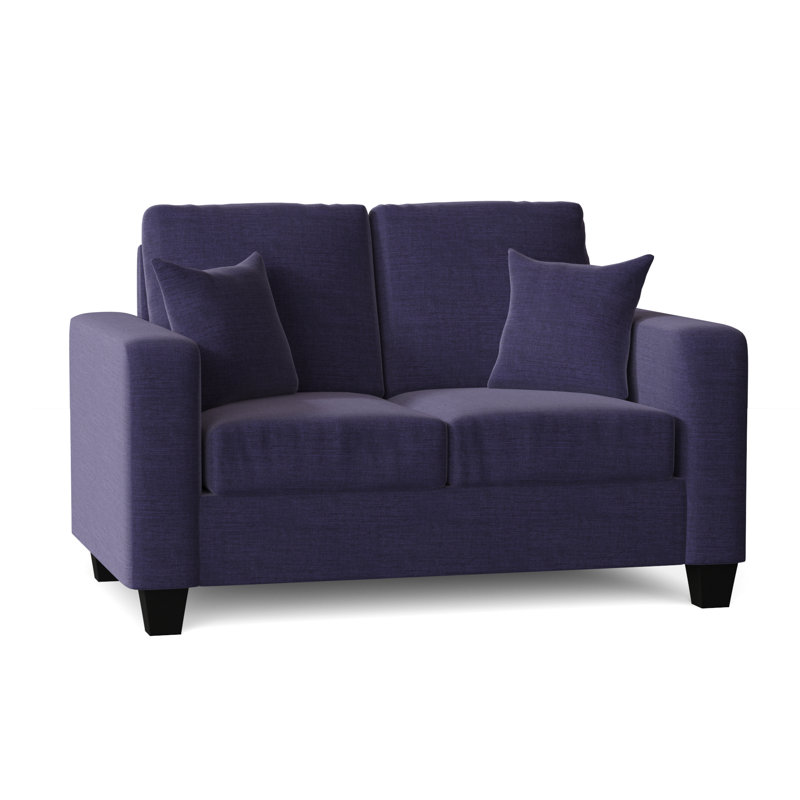 Dorothea  Upholstered 59.5'' Loveseat, Oscar Amethyst
