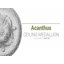 Médaillon de plafond Endurathane Acanthus, DE 11 3/8 po x P 2 po, finition bronze patiné peint à la main-27780077