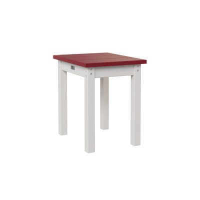 Berlin Gardens Regular White Base Economy End Table
