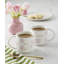 Spring Pansies Mugs, Set of 2