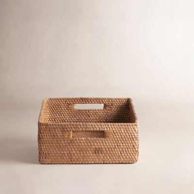 Rosecliff Heights Bavan Rattan Basket